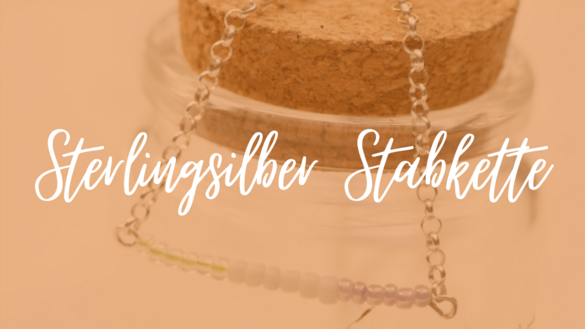 Sterlingsilber-Stabkette